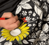 Colouring blanket